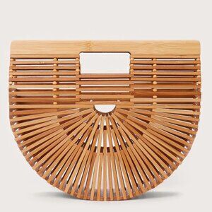 CULT GAIA Gaia's Ark Small Bamboo Clutch